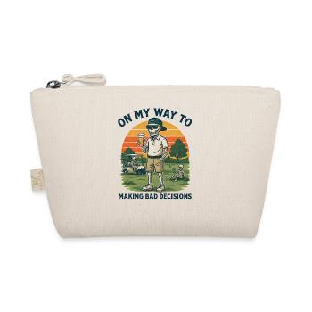 L’humour de golf en route vers de mauvaises décisions - Trousse biologique - nature - Devant