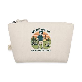 L’humour de golf en route vers de mauvaises décisions - Trousse biologique - nature - Devant