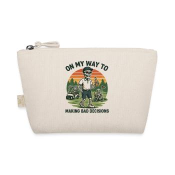 L’humour de golf en route vers de mauvaises décisions - Trousse biologique - nature - Devant