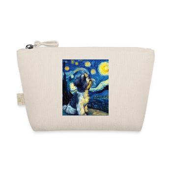 shih tzu - Organic Pouch - nature - Front