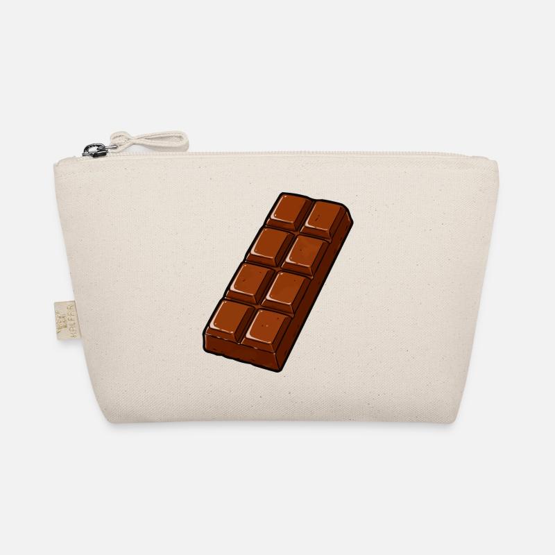Chocolate Bar Cartoon Retro Organic Pouch