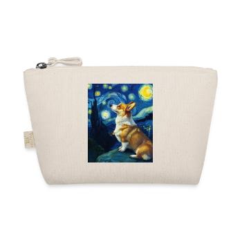 Welsh Corgi Pembroke - Organic Pouch - nature - Front