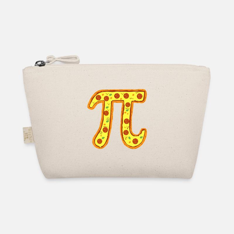 Pizza Pi Emblem Peperoni-Symbol Bio-Täschchen