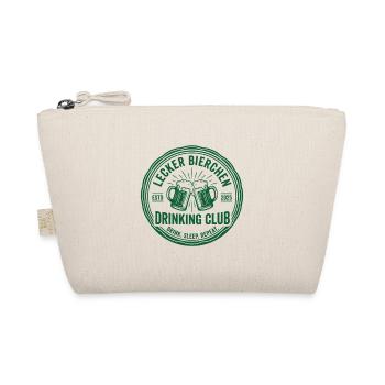 Delicious Beer Drinking Club Drink Sleep Repeat - Organic Pouch - nature - Front