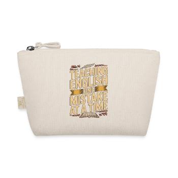 ESL Teacher Teaching English One Language Teacher - Organic Pouch - nature - Front