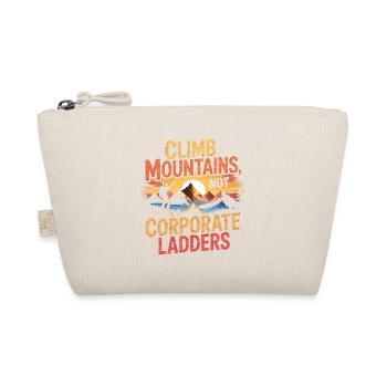 Des montagnes au lieu des entreprises : cadeau de bureau de design d’escalade - Trousse biologique - nature - Devant