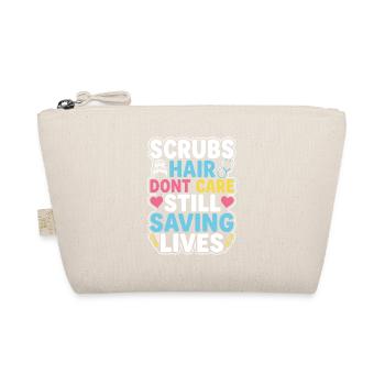 Night Shift Nurse, Tired - Organic Pouch - nature - Front