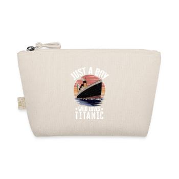 Titanic Boy Love Titanic - Titanic Boy Design - Trousse biologique - nature - Devant