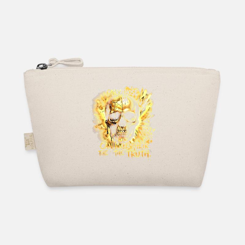 Art de rue Skull Graffiti Art Crâne Or Trousse biologique