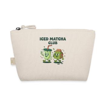 Matcha Iced Club Thé vert Amateur de matcha drôle - Trousse biologique - nature - Devant