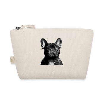 Portrait réaliste du bouledogue français - Trousse biologique - nature - Devant