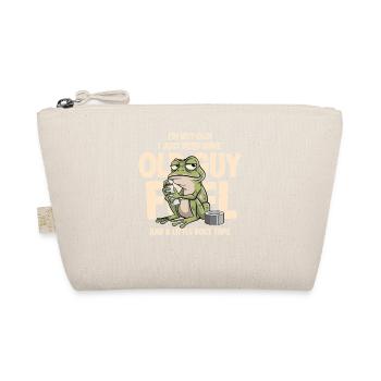 Old Guy Fuel Frog - Organic Pouch - nature - Front