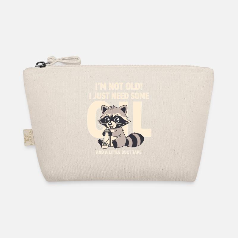 Raccoon DIY: Not Old, Needs Duct Tape Organic Pouch