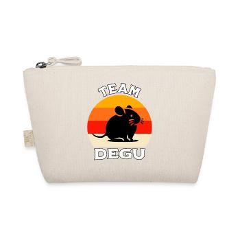 Team Degu - Organic Pouch - nature - Front