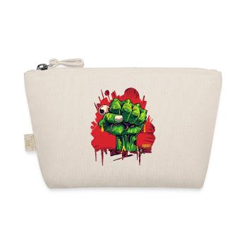 Zombie Fist Graffiti Tee - Organic Pouch - nature - Front