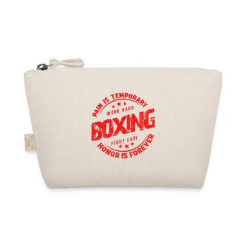 Boxing Stamp: Daily Grind Motto - Organic Pouch - nature - Front