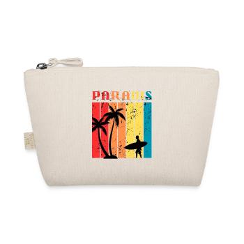 Paradise Surf été | Surf & Beach Retro Vintage - Trousse biologique - nature - Devant