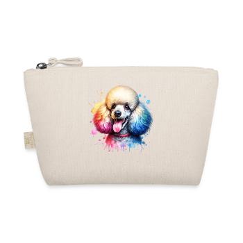 Motif du caniche - Trousse biologique - nature - Devant