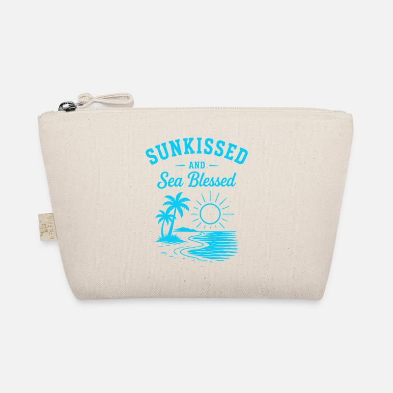 Plage d’été ensoleillée et marine Trousse biologique