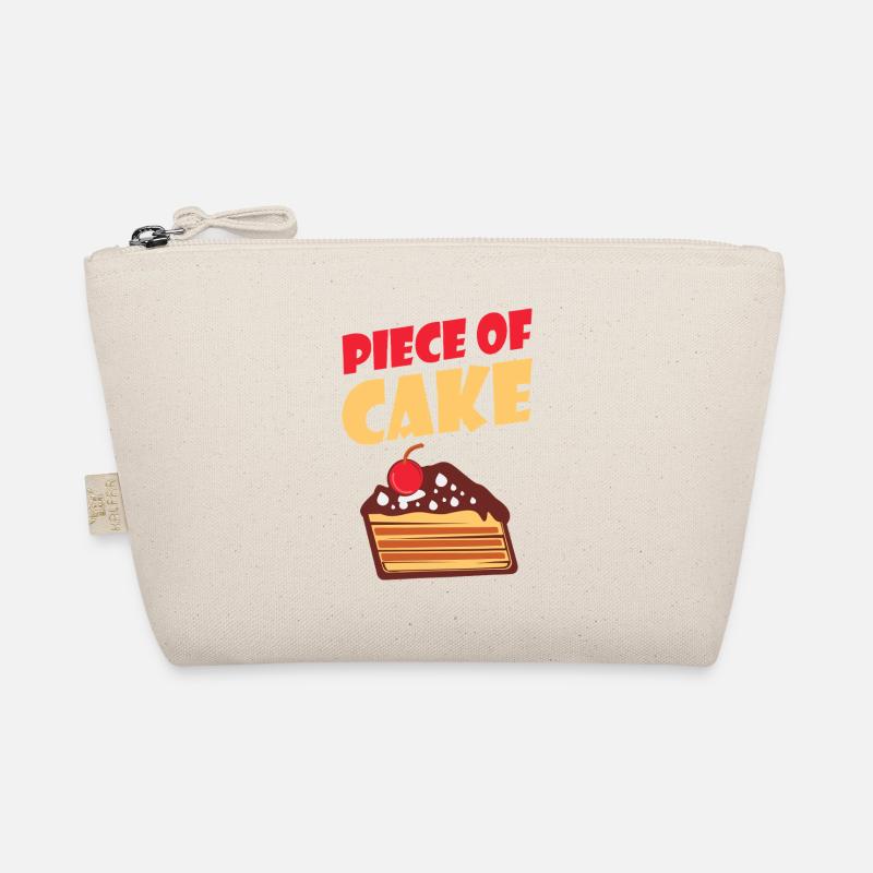 Piece of Cake Slice Graphic Organic Pouch