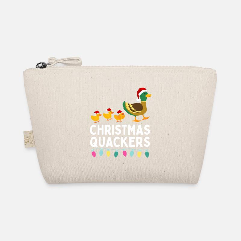 Famille festive des canards de Noël Trousse biologique