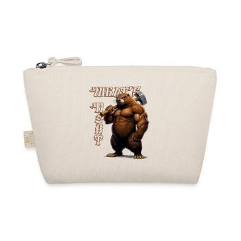 Muscular Mole with Hammer - What's Next - Organic Pouch - nature - Front