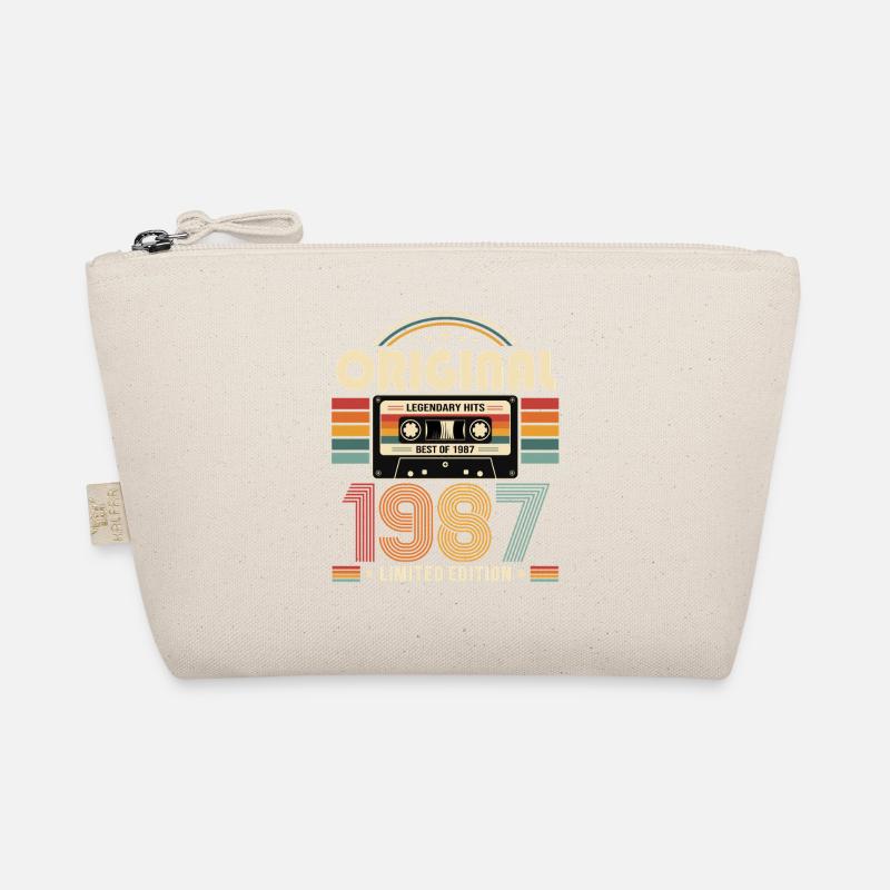 39. Geburtstag Geschenk Mann Kassette Best of 1987 Bio-Täschchen
