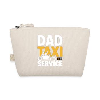 Dad Taxi Service Lastenrad Papa - Bio-Täschchen - Natur - Vorne