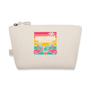 Malle Diven Beach Club Flamingo Mallorca Party  - Bio-Täschchen - Natur - Vorne