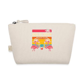 Malle Diven Beach Club Flamingo Mallorca Party - Organic Pouch - nature - Front