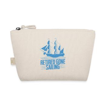 Retired Gone Sailing Sailor Sail Captain - Bio-Täschchen - Natur - Vorne