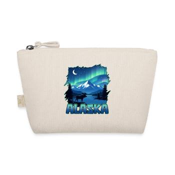 Alaska Lights Aurora Borealis Beobachtung Alaskas - Bio-Täschchen - Natur - Vorne