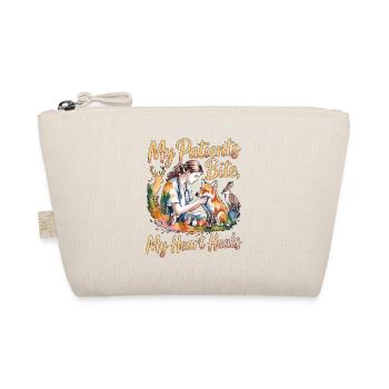 Wildlife Vet My Patients Bite My Wildlife Care - Organic Pouch - nature - Front