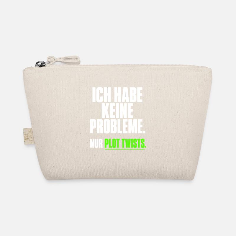 Ich habe keine Probleme Plot Twists Bio-Täschchen
