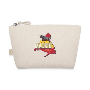 Madrid in Spanien Region mit Landkarte Souvenir - Bio-Täschchen - Natur - Vorne