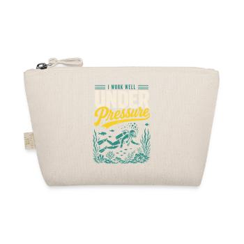 Diver Under Pressure Shirt - Organic Pouch - nature - Front