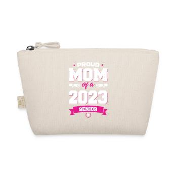 Proud Mom 2023 Senior - Organic Pouch - nature - Front