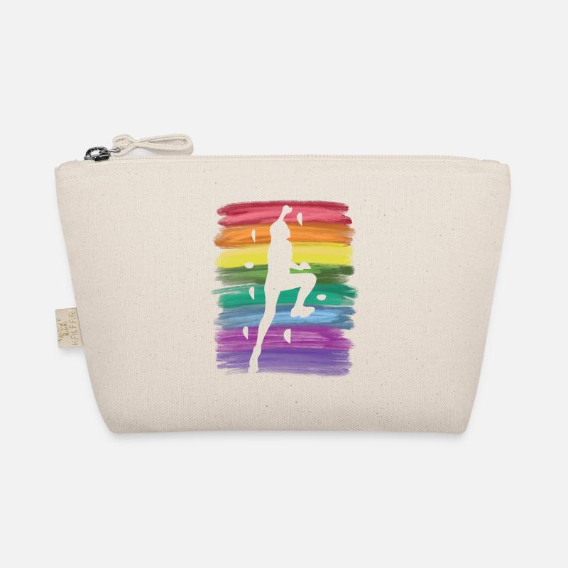 Boulderer Boulder Bouldering Organic Pouch