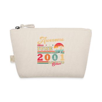 Cadeau d’anniversaire 25e Millésime Juin 2001 - Trousse biologique - nature - Devant