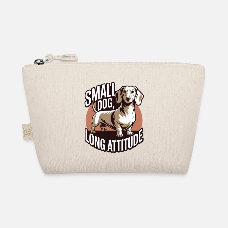 Dachshund Attitude Organic Pouch