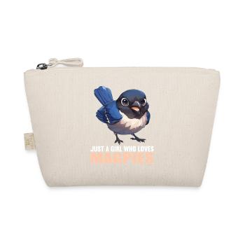 Magpies Magpie - Organic Pouch - nature - Front