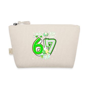 I was 6 Now Im 7 Birthday Shirt Kids 7 Birthday - Trousse biologique - nature - Devant