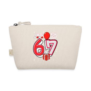 I was 6 Now Im 7 Birthday Shirt Kids 7 Birthday - Trousse biologique - nature - Devant