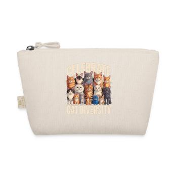 Celebrate Cat Diversity Cats - Organic Pouch - nature - Front