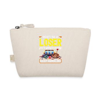 Don't Stop Gambling Casino Roulette Machine - Organic Pouch - nature - Front