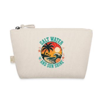 Beach Sea Salt Water Sun Shine Shirt - Organic Pouch - nature - Front