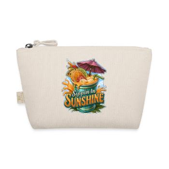 Sippin In Sunshine Tropischer Fruchtcocktail - Bio-Täschchen - Natur - Vorne