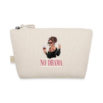 No Drama Diva Style Print - Organic Pouch - nature - Front