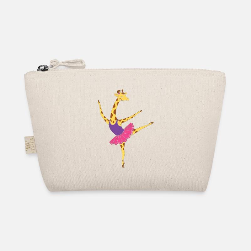 Giraffe Ballet at Pink Tutù Organic Pouch