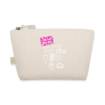 EXANGLIA (Pink + White) - Organic Pouch - nature - Front